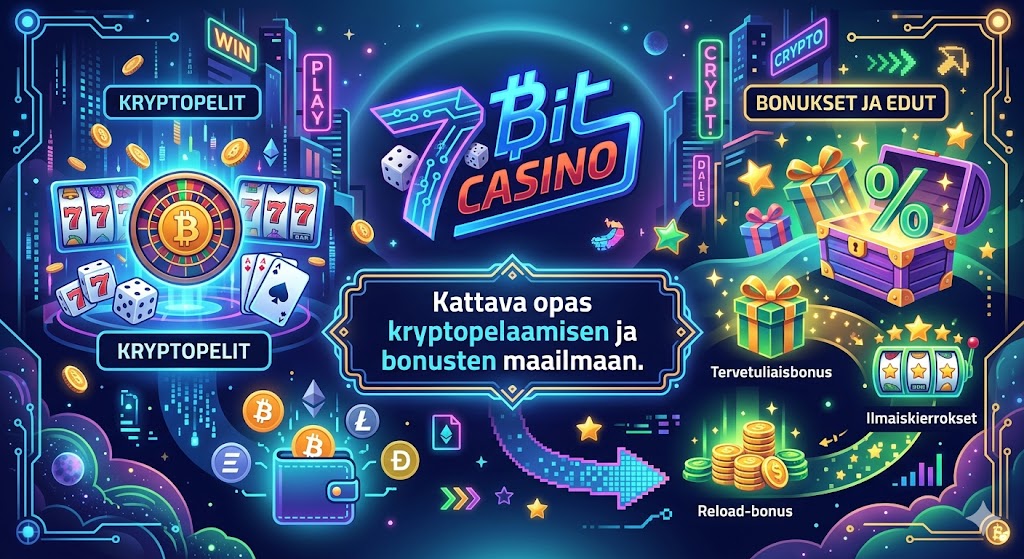 7bit Casino – Kattava opas kryptopelaamisen ja bonusten maailmaan
